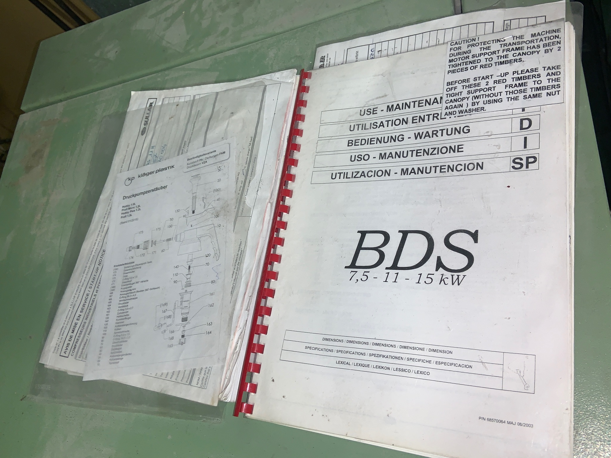 Selt/endurnýtt-CULLAIR BDS 11 kw loftpressa 14