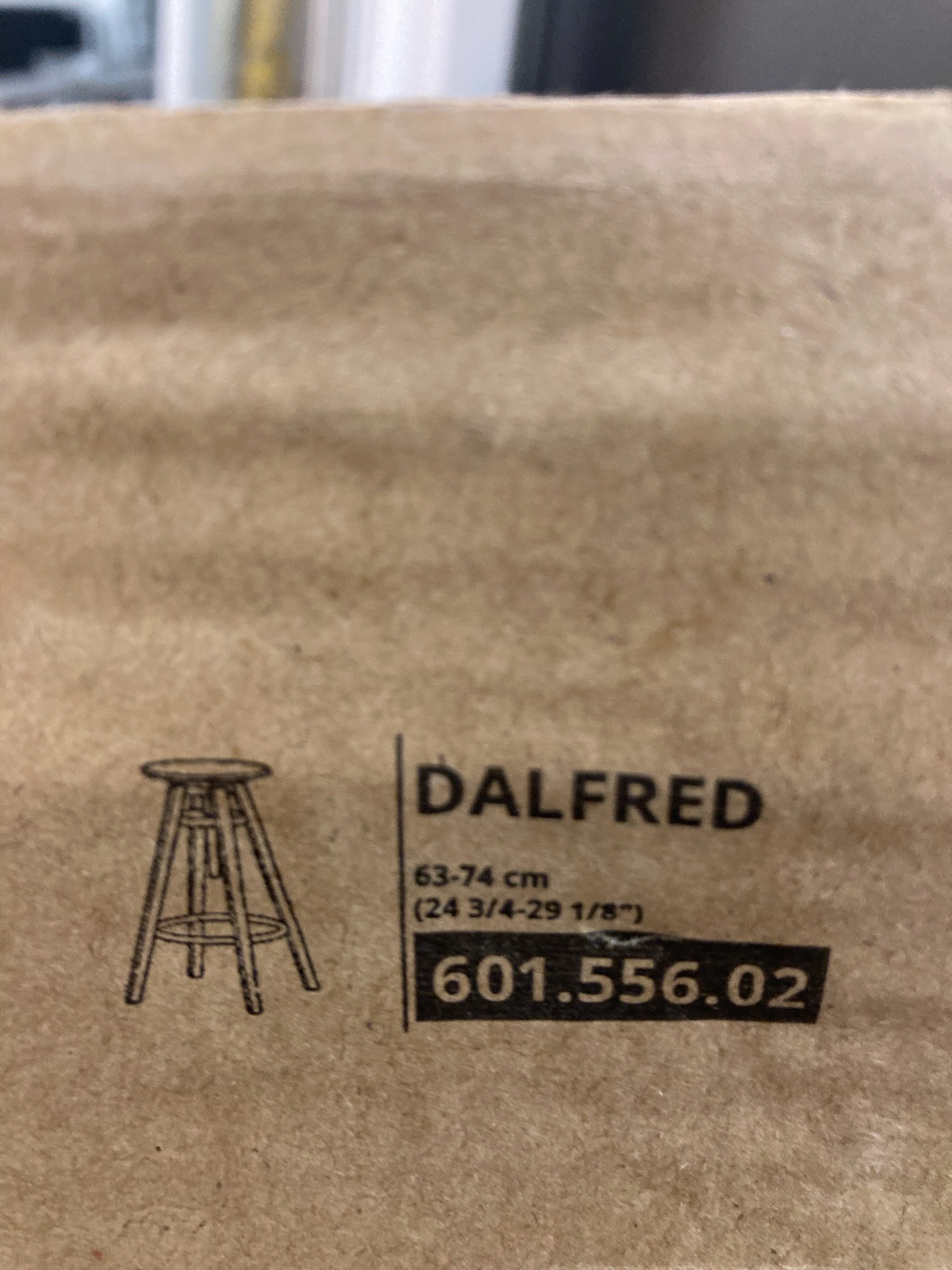 SELT / SOLD Barstóll frá IKEA (2 stk., ónotaðir) 3