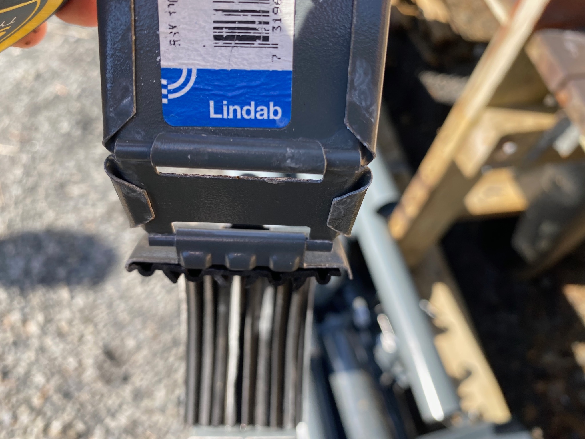 SELT / SOLD - Lindab þakrennur, niðurföll - 1 árs, 30m. 11