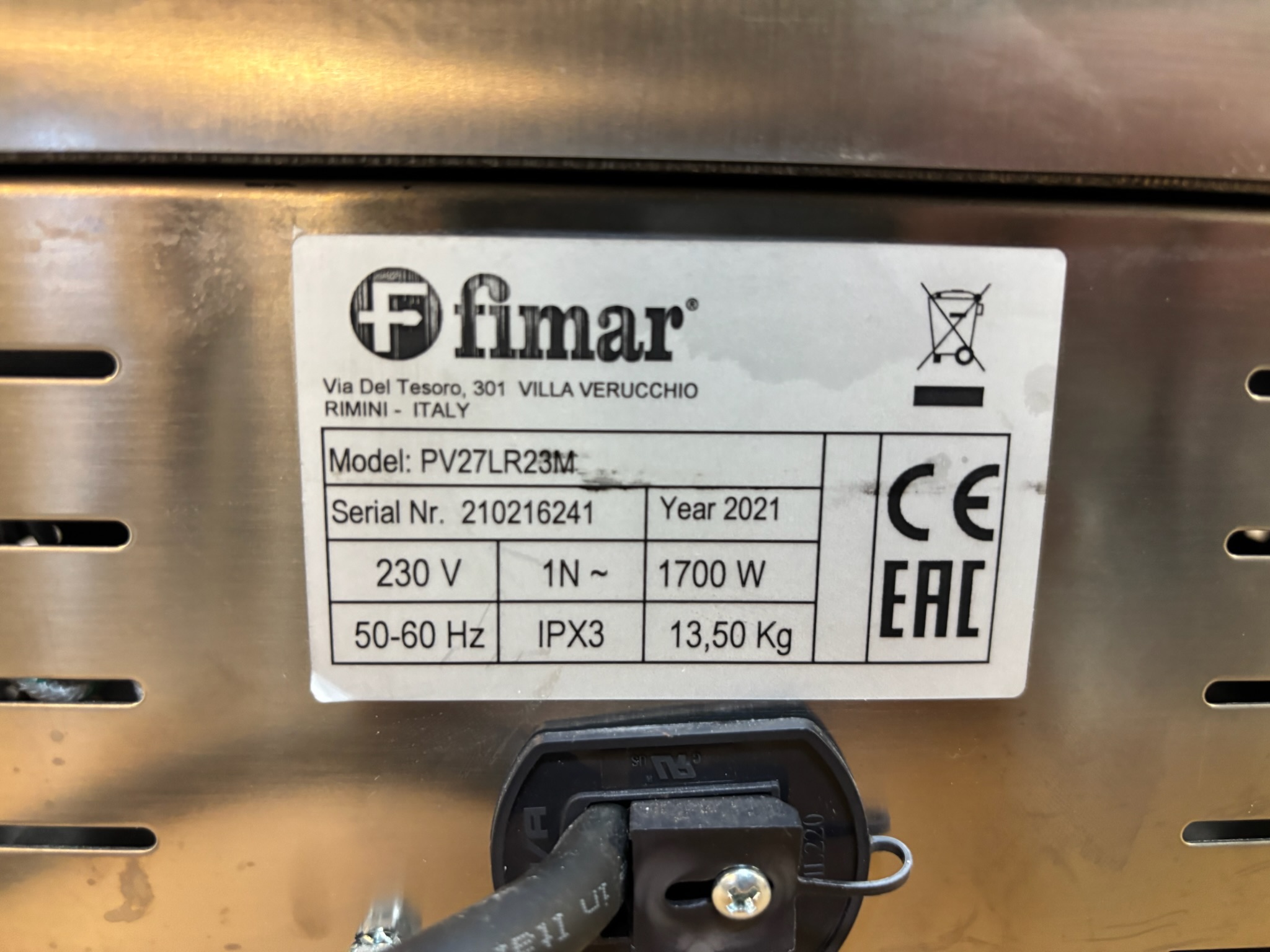 SELT / SOLD Fimar samlokugrill 6