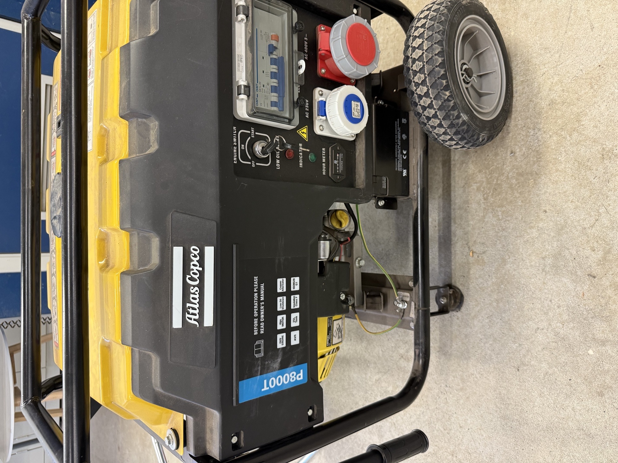 SELT / SOLD Atlas Copco rafstöð frá Sindra - Selfoss 2