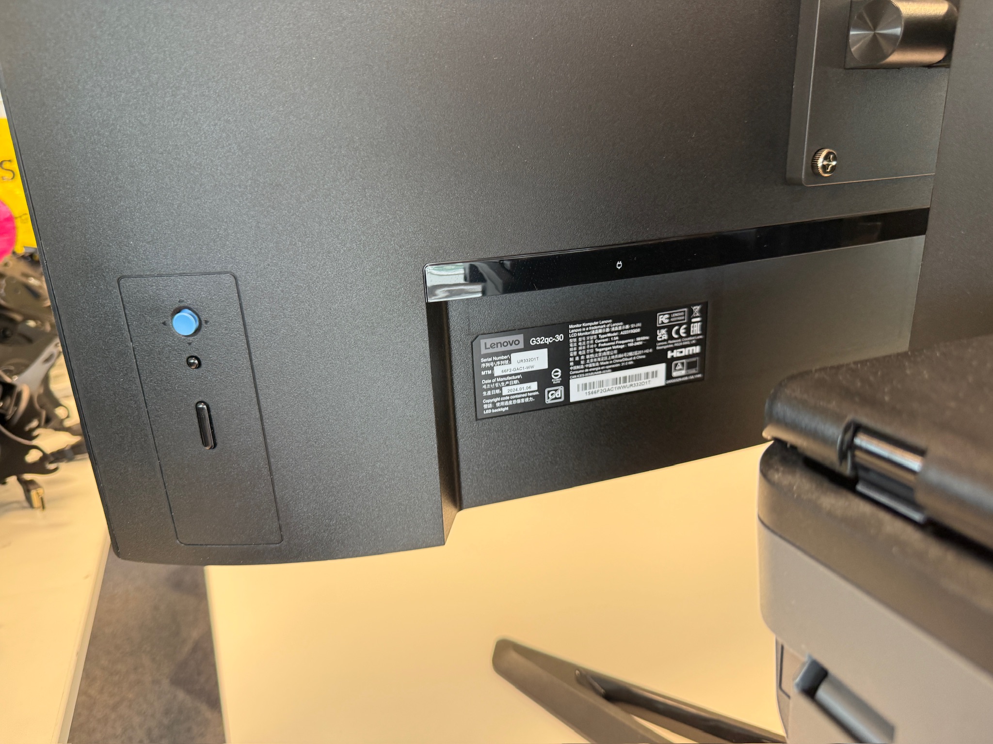SELT / SOLD Lenovo Legion leikjaskjár, 32'', QHD, 165Hz 4