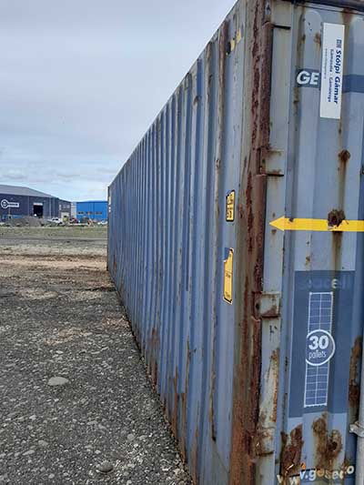 SELT / SOLD - Gámur Akranes 40 fet. Nr. 49275. -