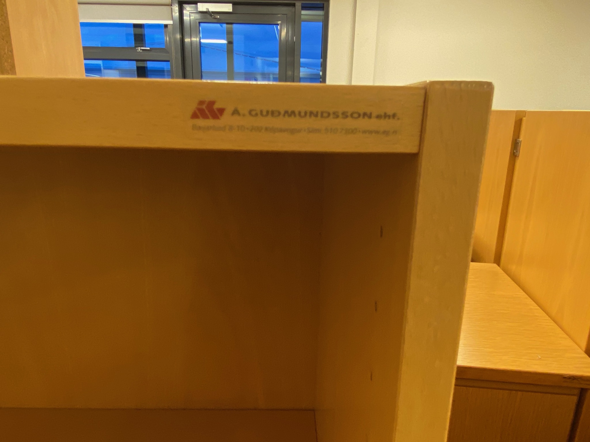 SELT / SOLD Bókahillur frá Á. Guðmundsson 6