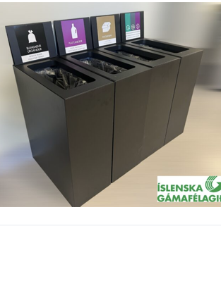SELT / SOLD Flokkunartunnur frá Íslenska Gámafélginu,