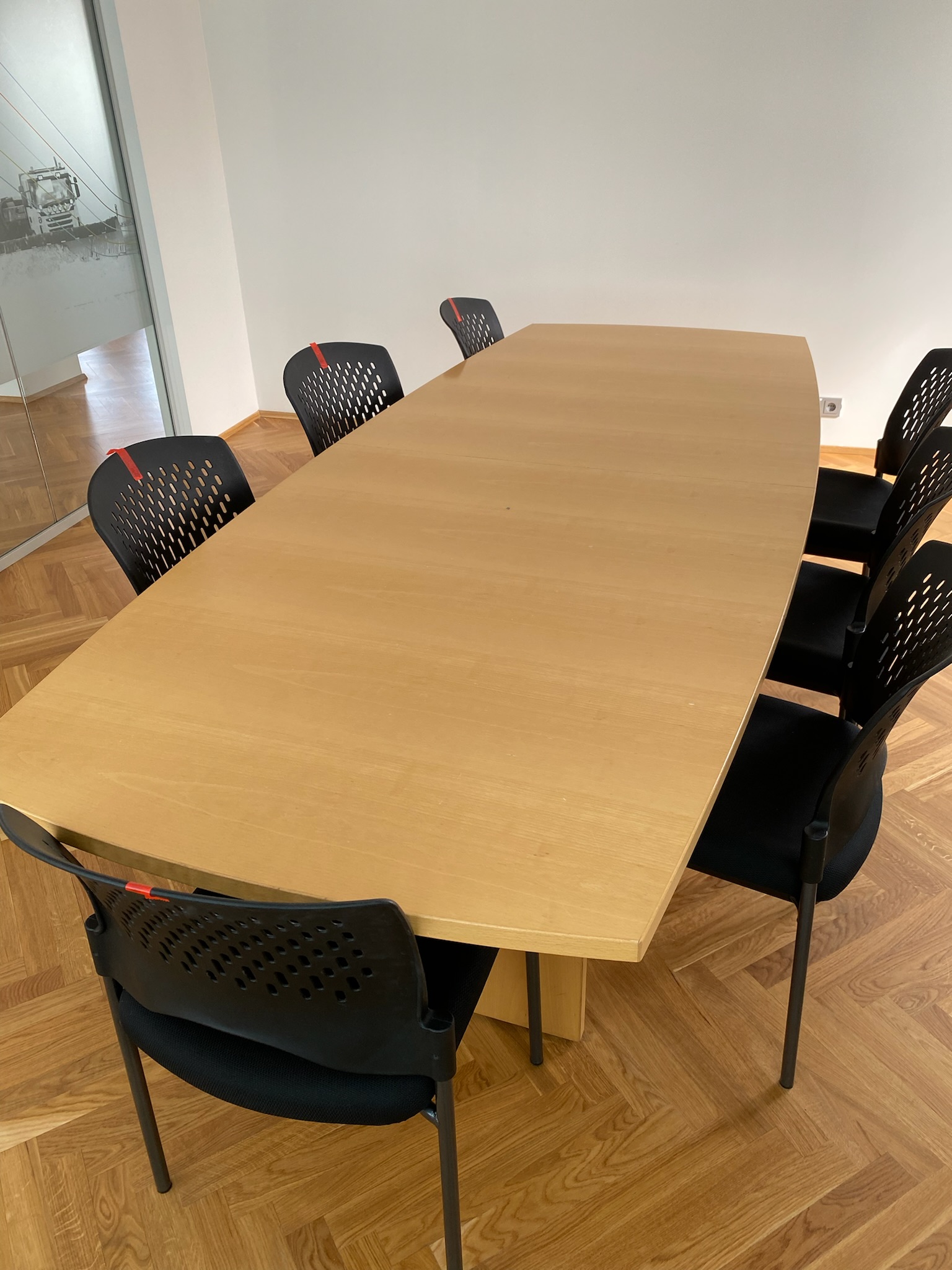 Selt-Fundarborð 8 manna - 270 sm x 110 sm 3