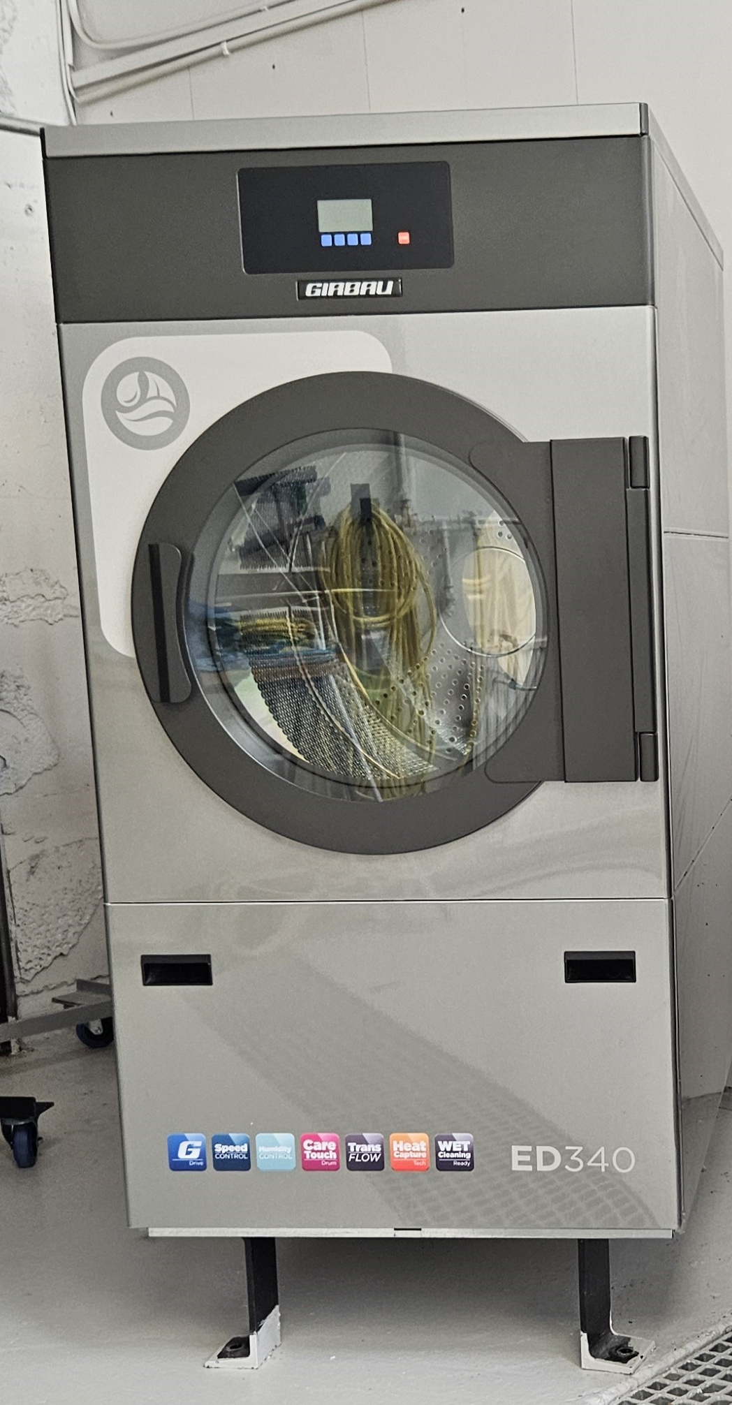 SELT / SOLD - Iðnaðarþurrkari - Girbau ED340 17kg. 2018