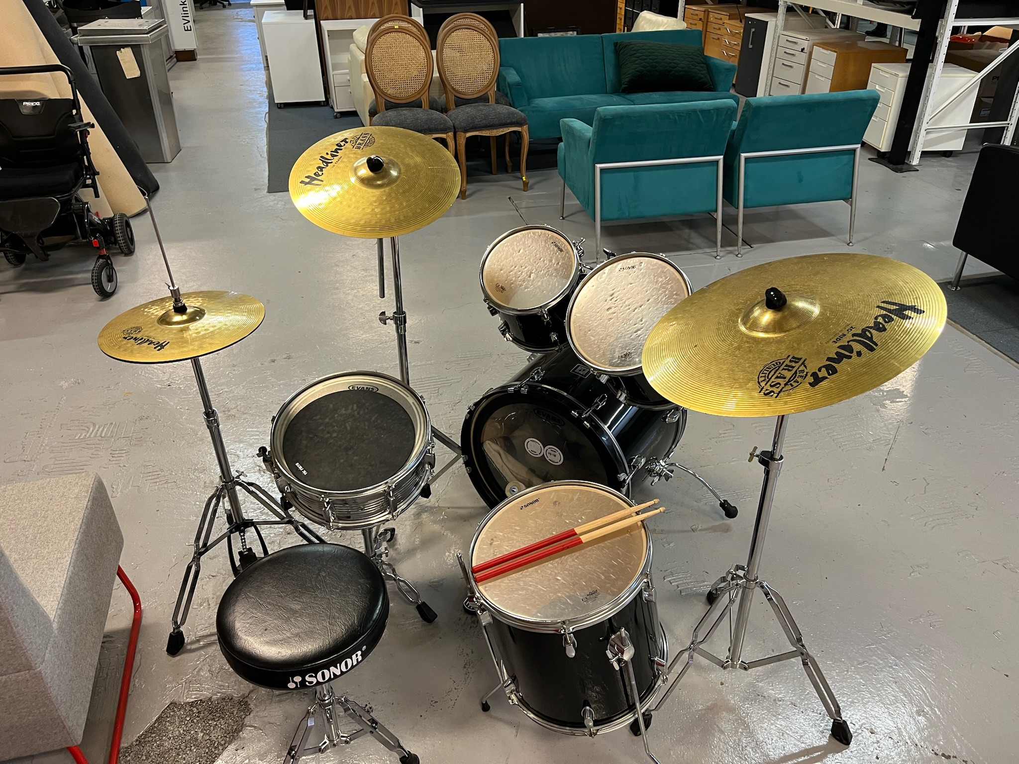 SELT / SOLD Sonor trommusett 2