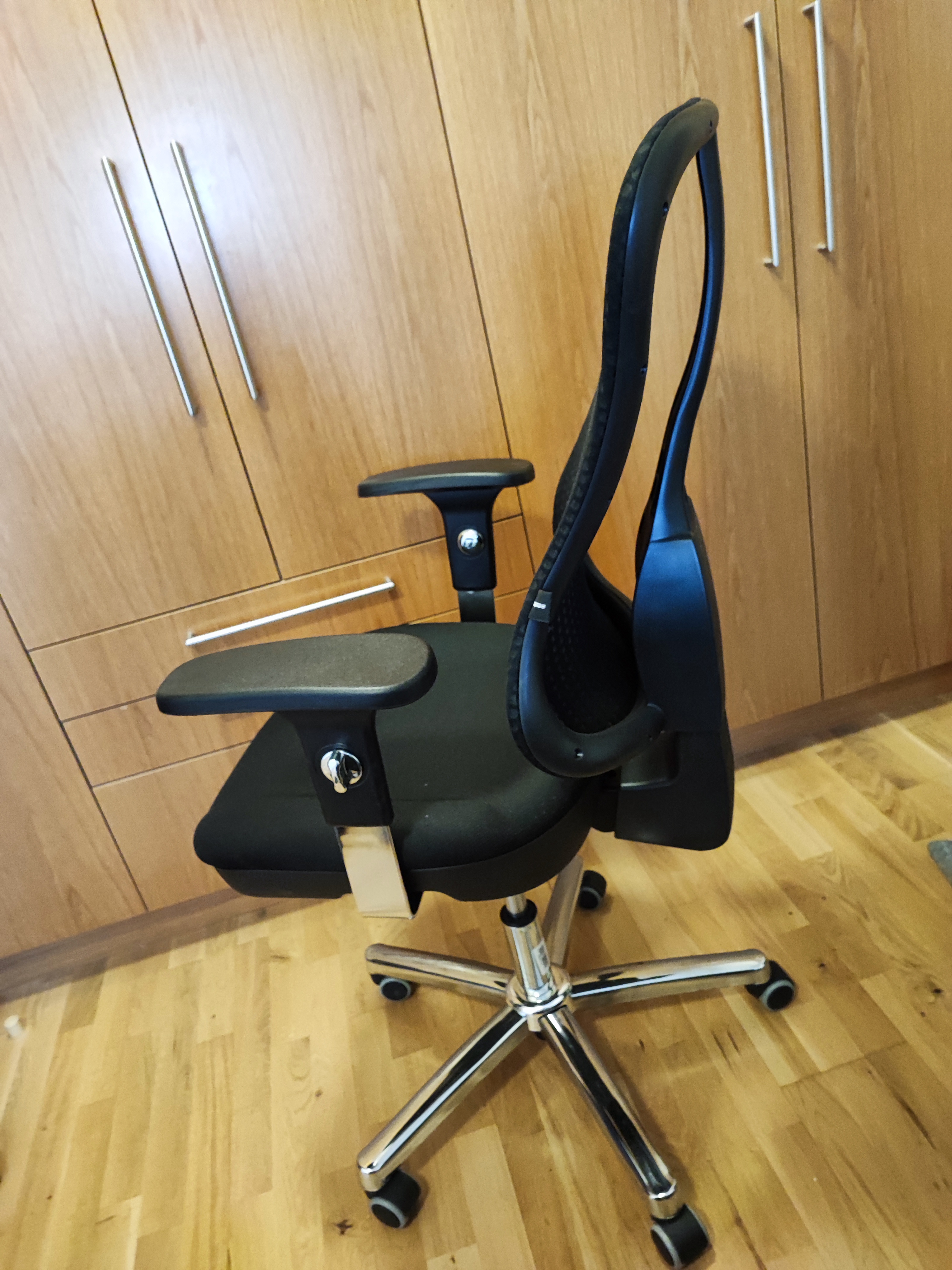 SELT / SOLD Topstar P90 skrifstofustóll með netabaki frá Hirzlunni (2 stk.) 4