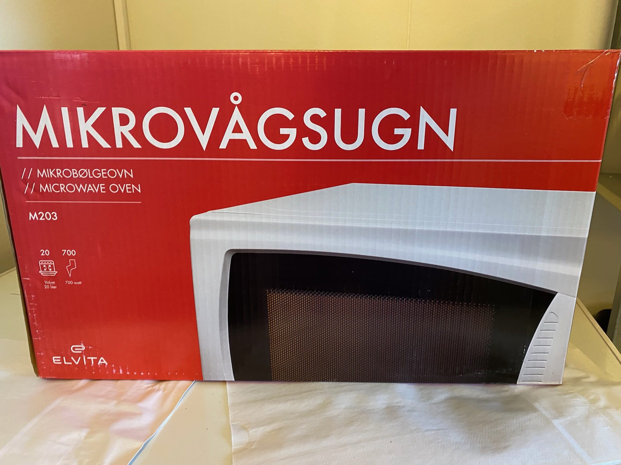 SELT / SOLD Elvita örbylgjuofn (ónotaður) 3
