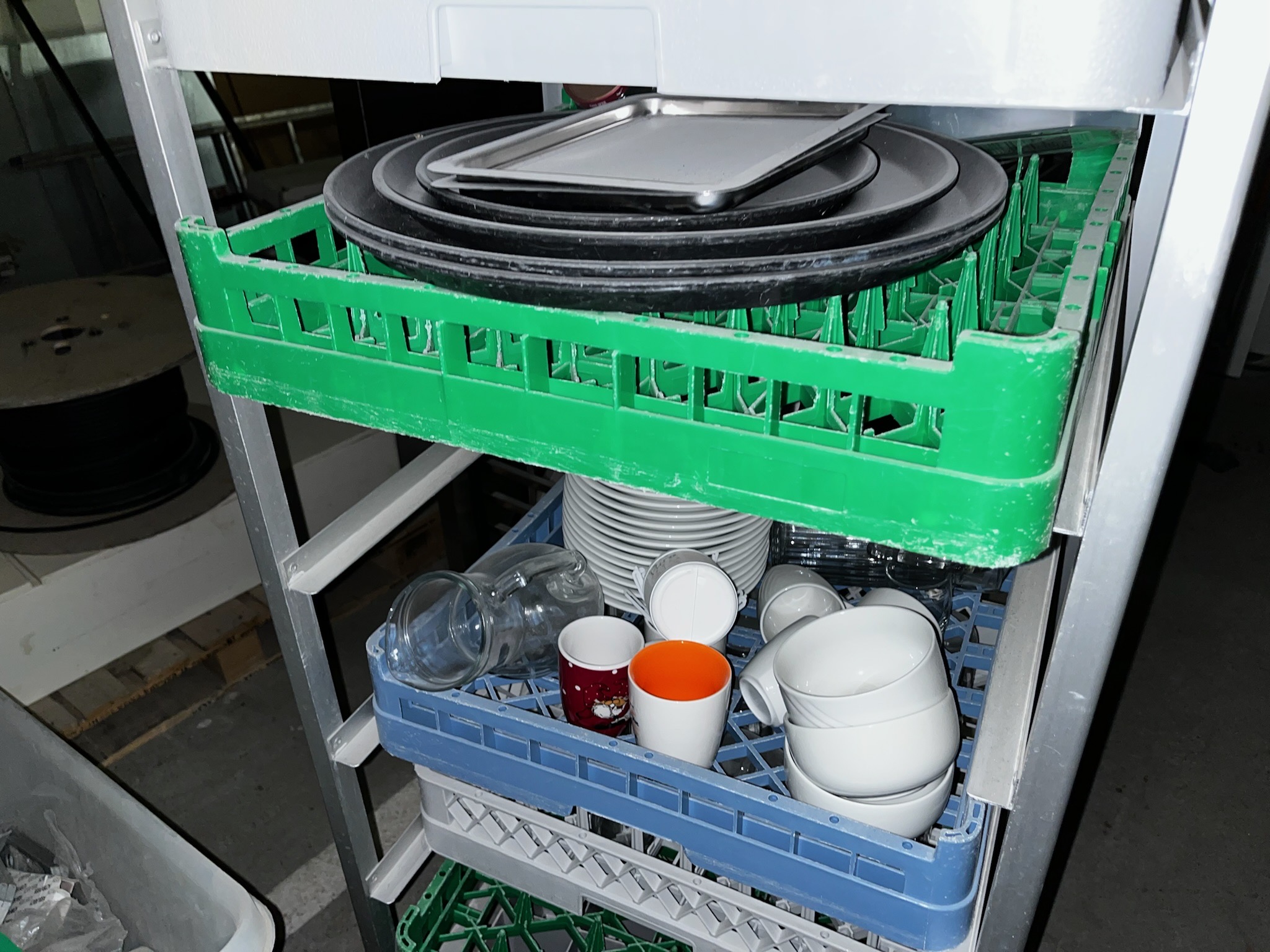 SELT - Uppþvottagrindur og hilla - vagn - plastgrindur 3
