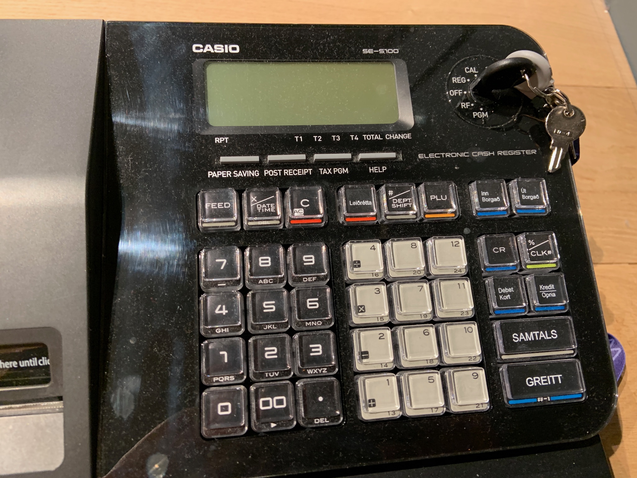 SELT / SOLD-Casio verslunarkassi 2