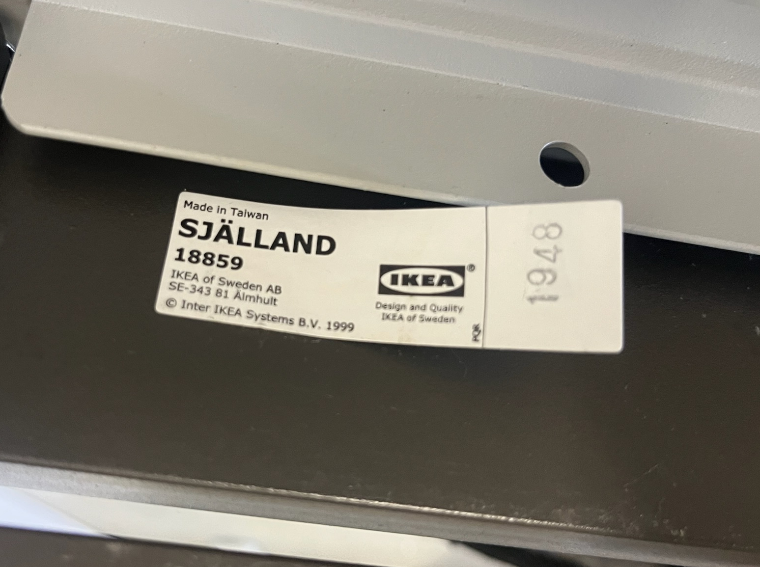 SELT / SOLD IKEA útiborð, B71xD71xH73sm. 4