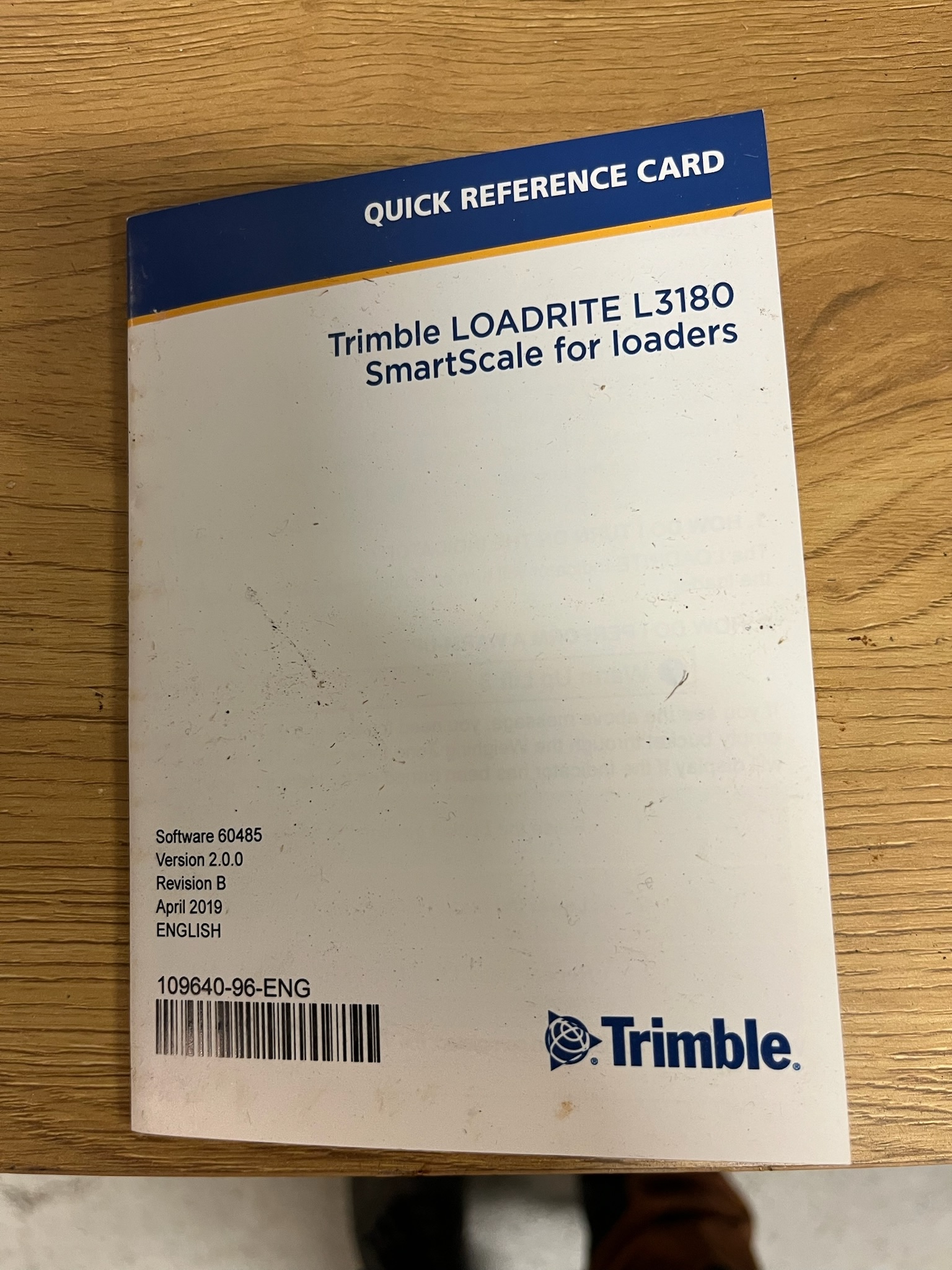 Trimble vigtunarkerfi fyrir hjólaskóflur 9