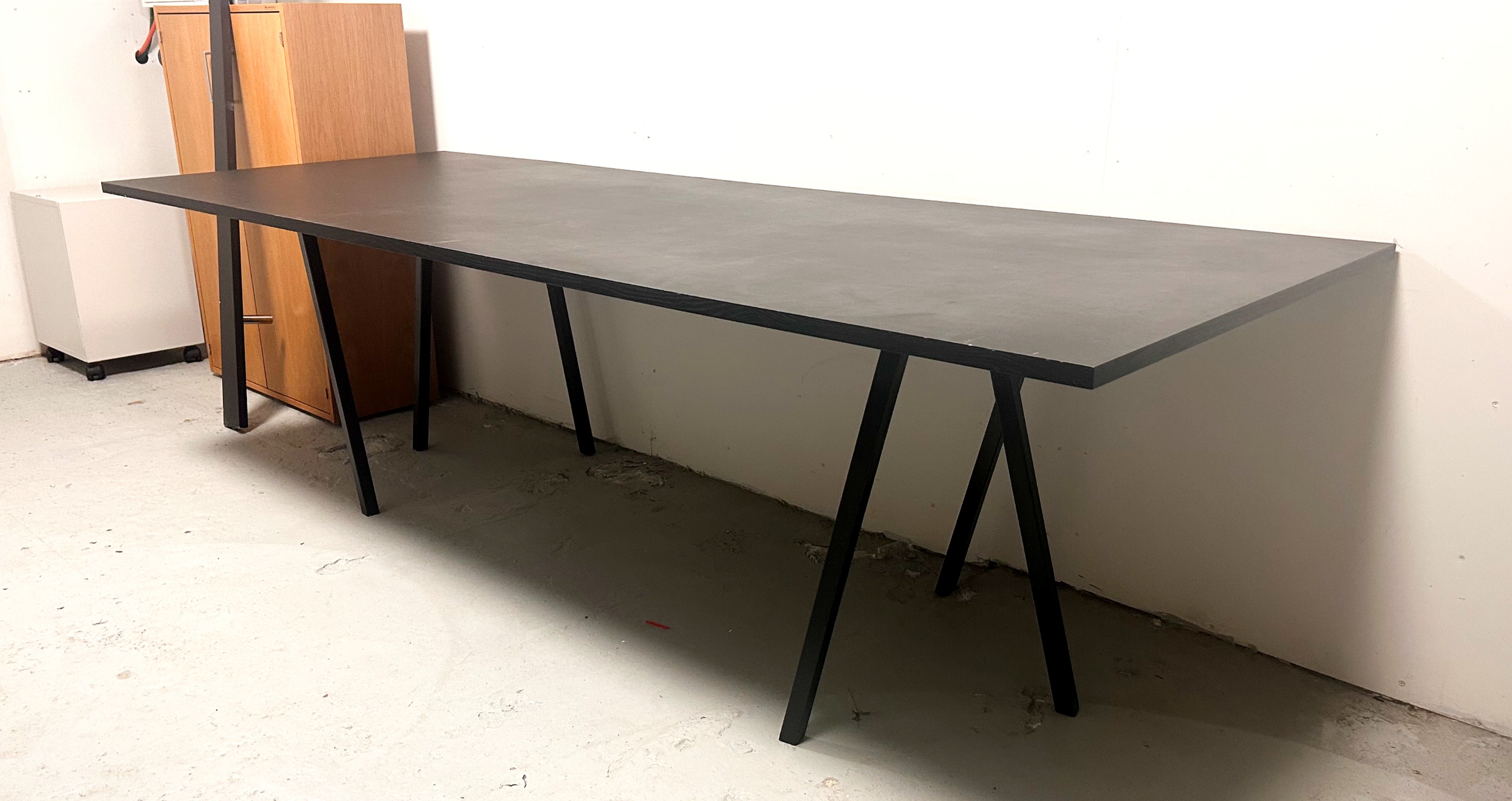 SELT / SOLD Borðstofu / fundarborð EPAL 6 manna, 250 x 93 sm.