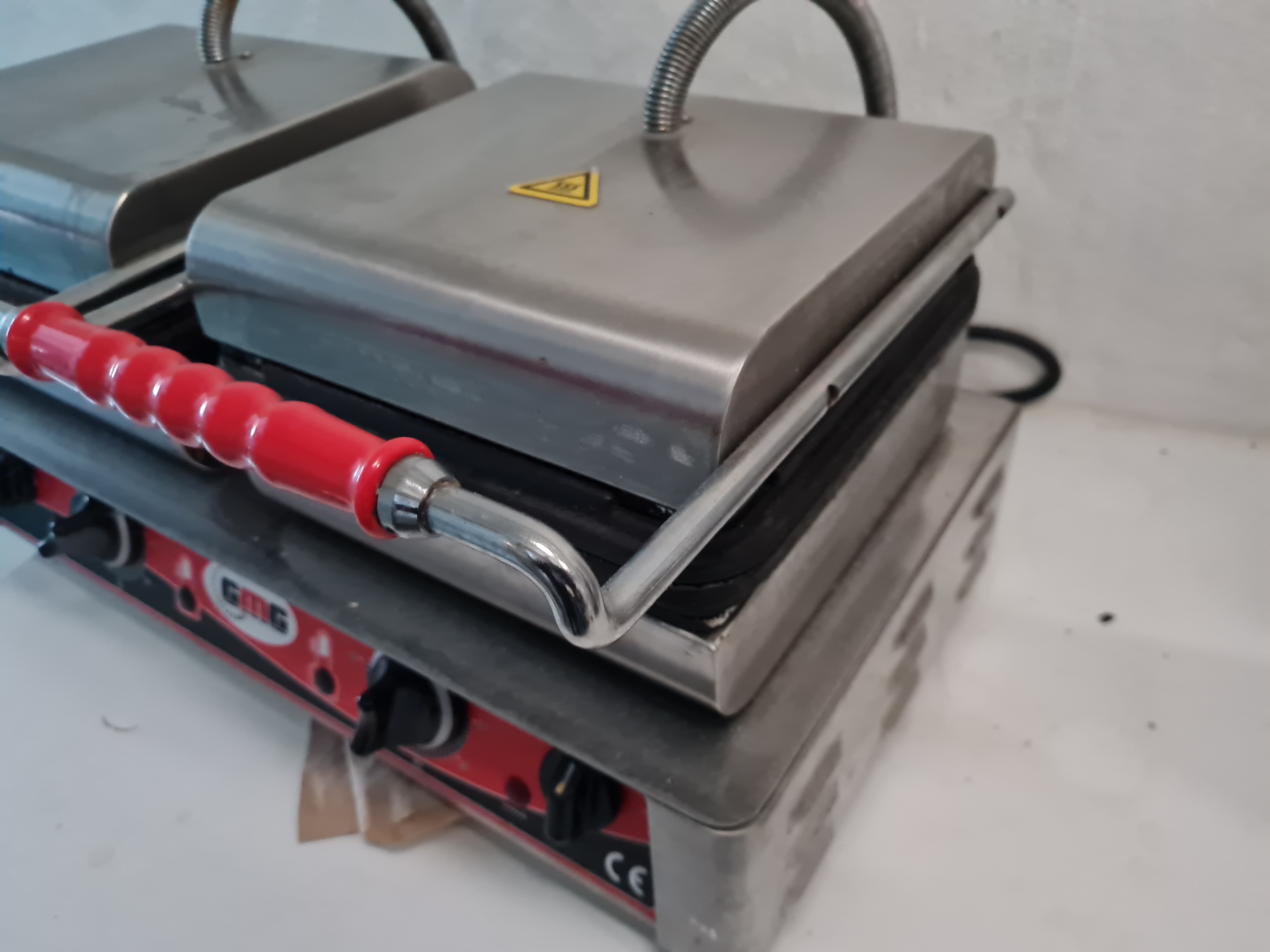 SELT / SOLD GMG tvöfalt pönnugrill 3