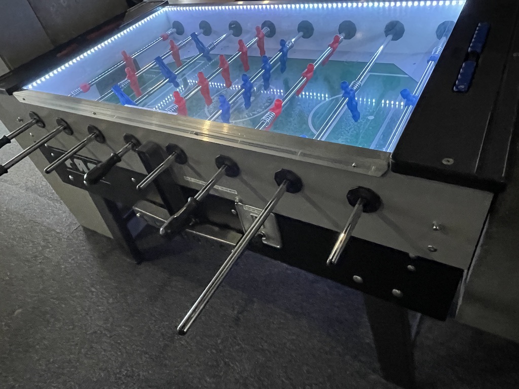 SELT / SOLD FAS Sports San Siro fótboltaspil - Ledlýsing- hljóðeinangrandi gler 2