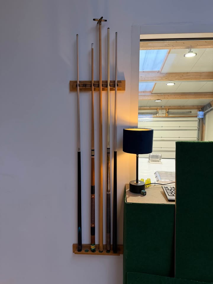 Snookerborð, 11fet, ~20 kjuðar 4