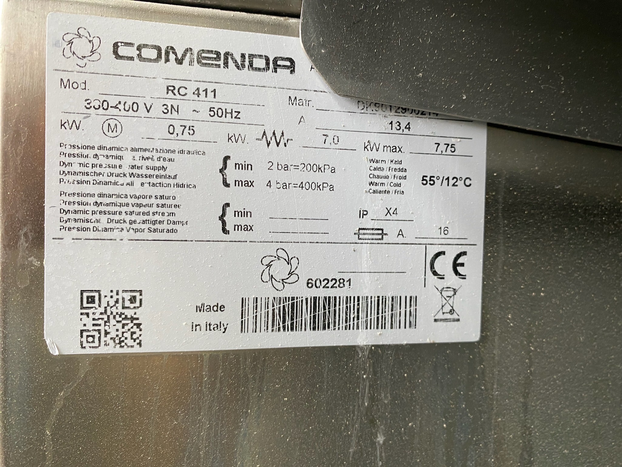 SELT / SOLD Comenda RC 411 - húddvél 6
