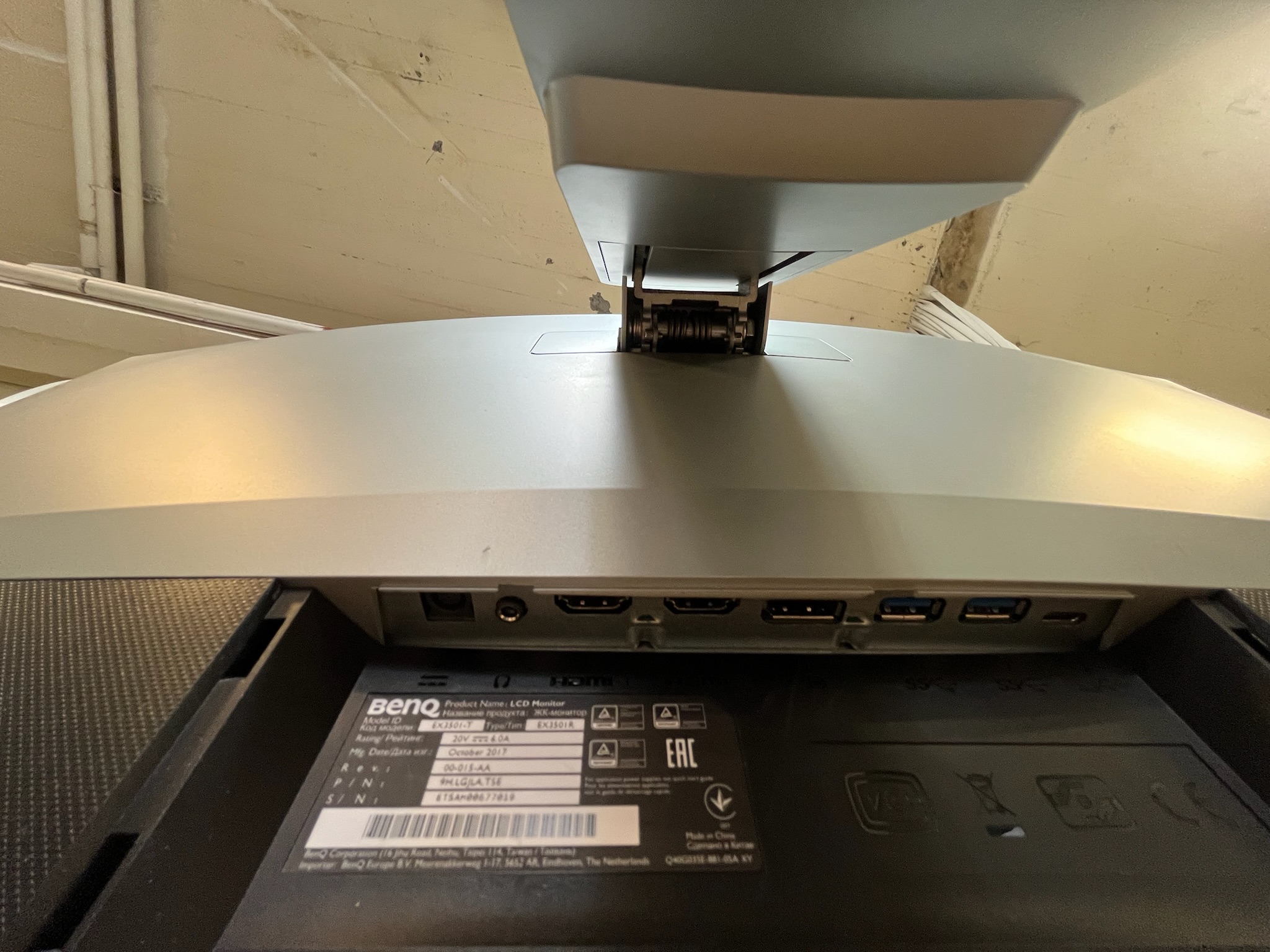 SELT / SOLD Benq bogadreginn leikjaskjár, 35'', 100hz, 3440x1440p 6