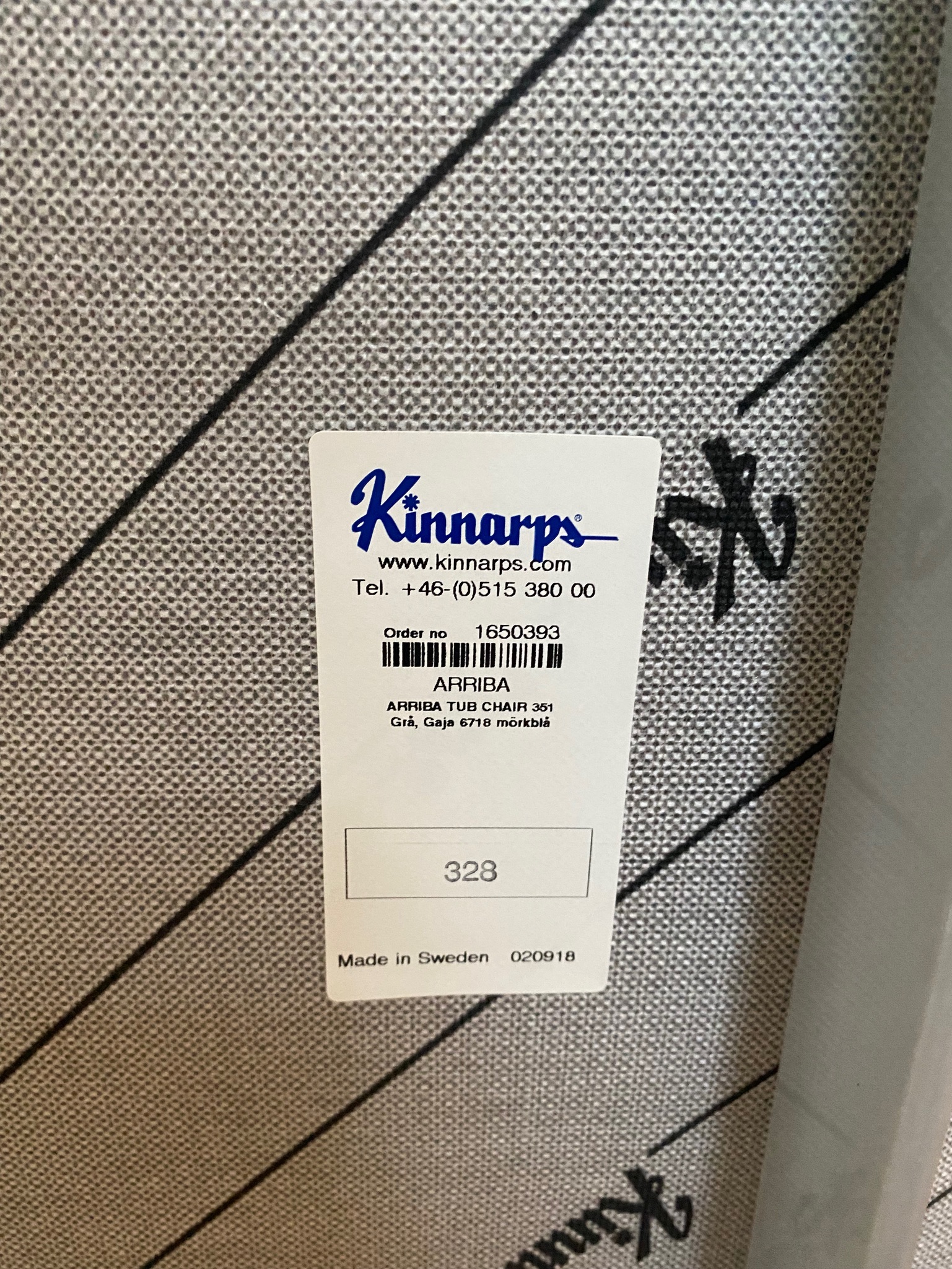 SELT / SOLD Kinnarps - Arriba, stóll 3