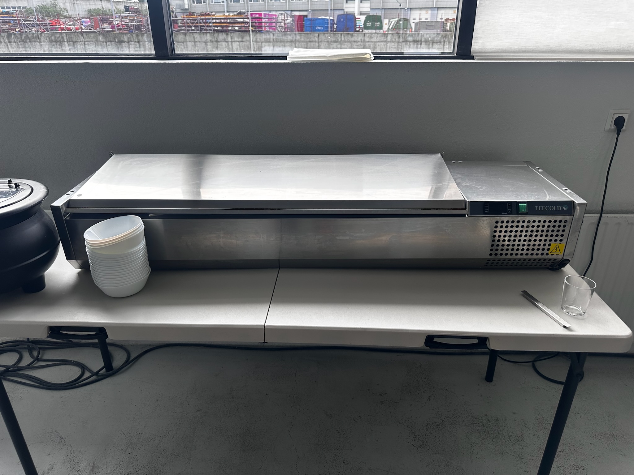 SELT / SOLD Tefcold kælirenna frá BVT, B150xD40sm. 2
