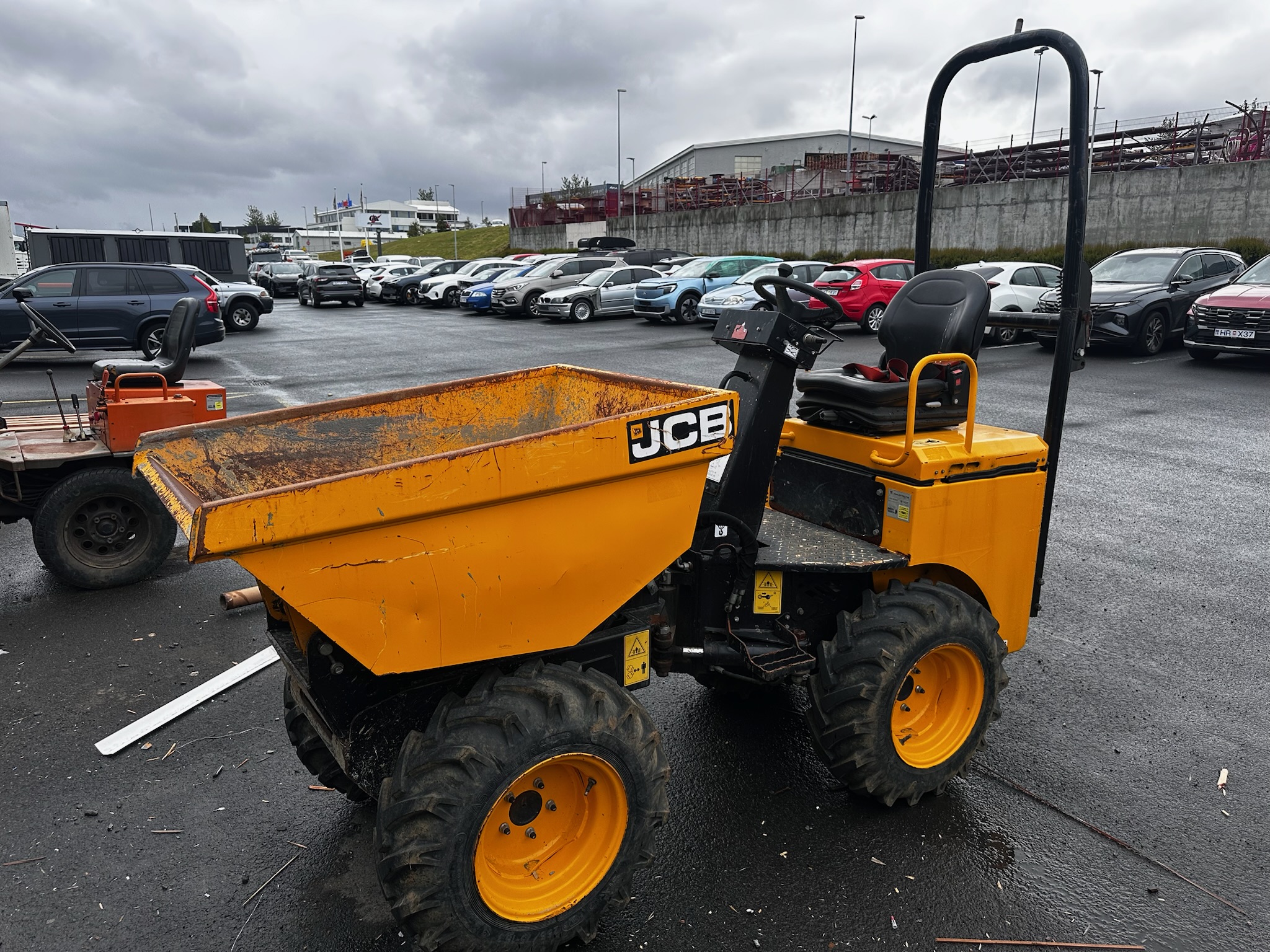 SELT / SOLD JCB dumper 2017 - 1 tonn