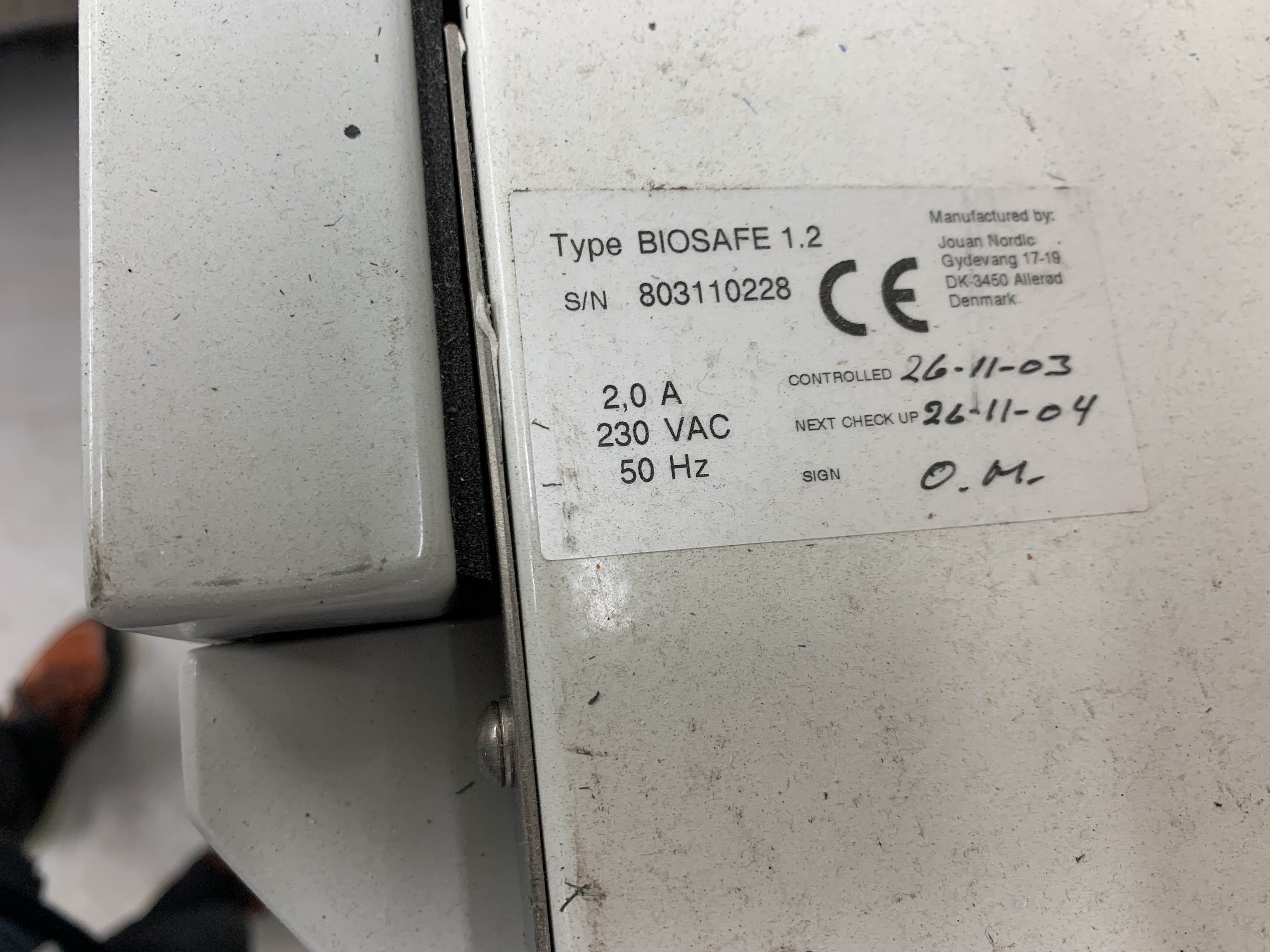 SELT/SOLDIAB Stinkskápur / Fume cupboard nr. 3. 130sm 4
