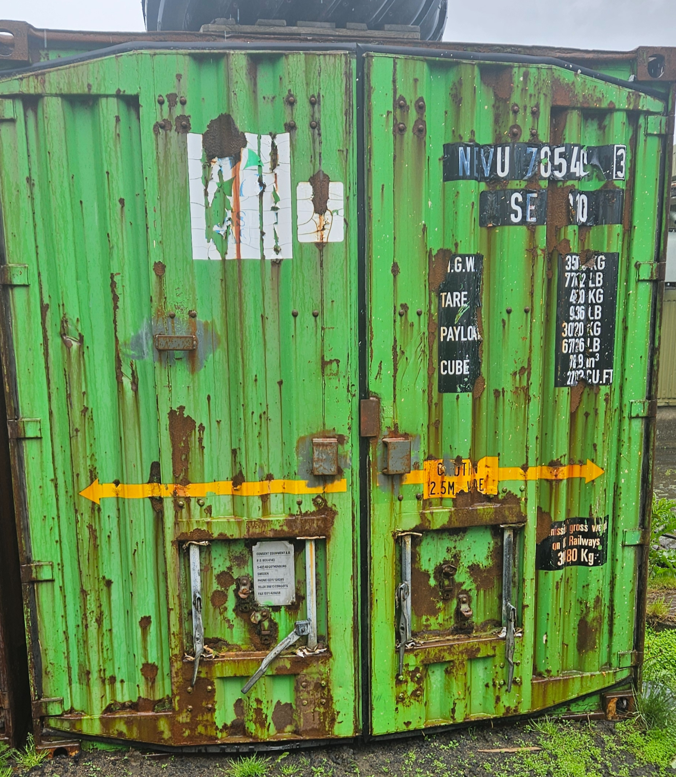 SELT / SOLD - Gámur SV 1 - 40 fet. Nr. 780540