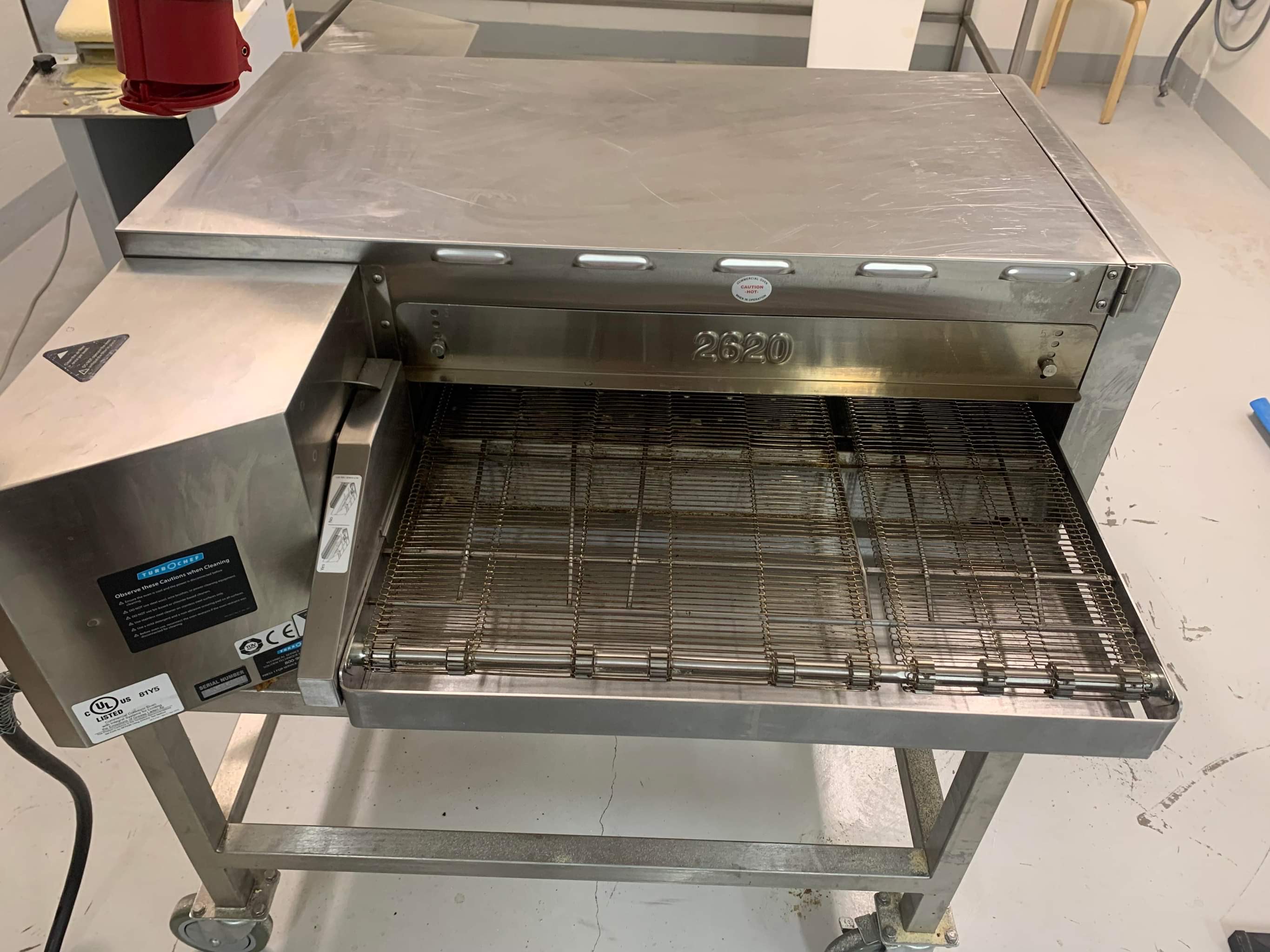 SELT / SOLD TurboChef 2620 færibandaofn - pizzaofn með hvarfakút - PMT til sölu