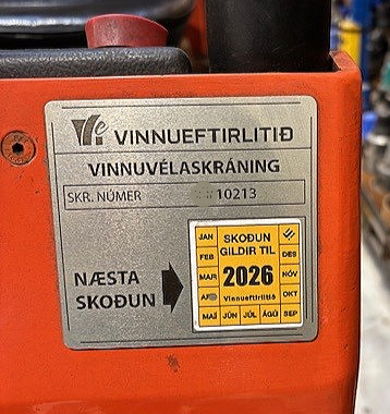 Toyota rafmagnslyftari, burðarg. 2.700 kg, árg. 2011 - Hafnarfirði 7