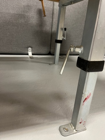 SELT / SOLD - Sjöbergs tvöfaldur hefilbekkur, L142 x B110 sm. 5