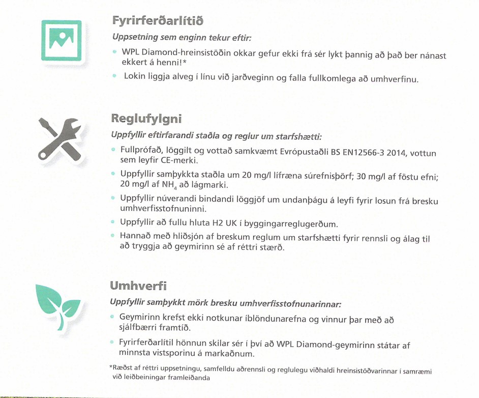 SELT / SOLD- Rotþró - Diamond hreinsistöð - DMS5 - 14 til 20 manna 10