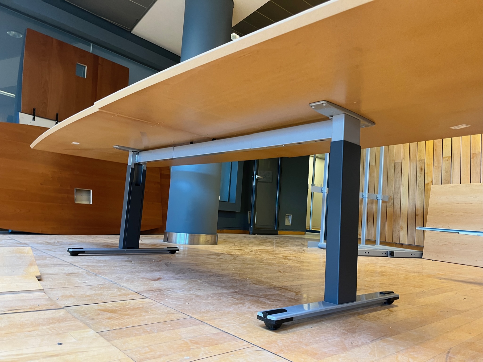 SELT / SOLD Fundarborð 8-10 manna - 320 x 120 sm. 2