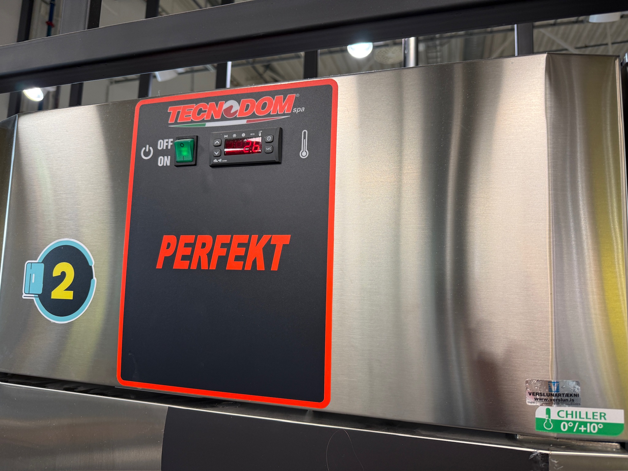 SELT / SOLD Tecnodom Perfekt 700 stálkælir frá BVT 4