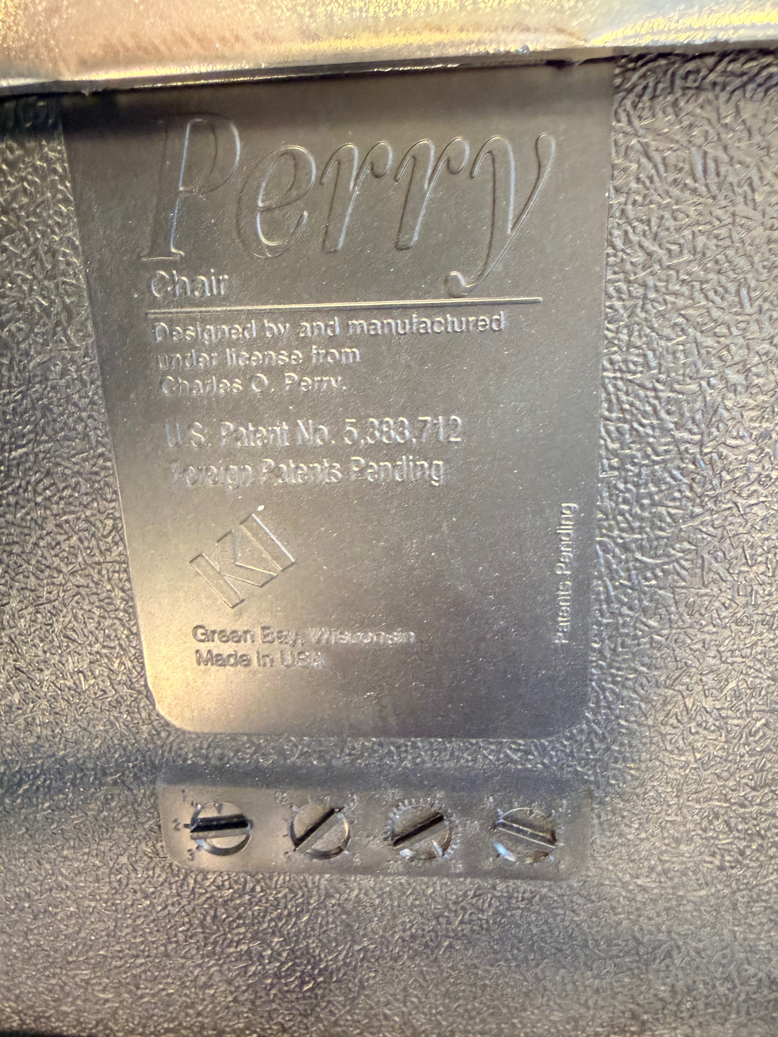SELT / SOLD Perry fundarstóll og stólavagn 4