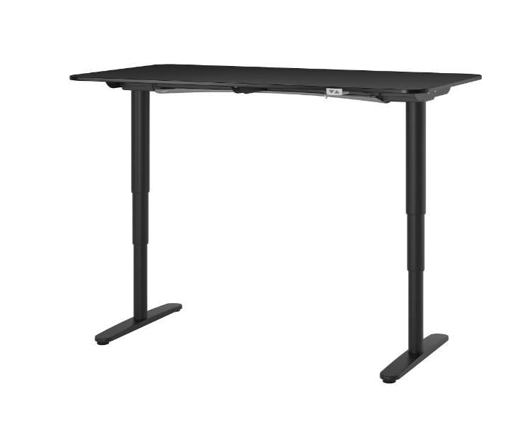 SELT / SOLD Bekant rafmagnsskrifborð 160x80 3