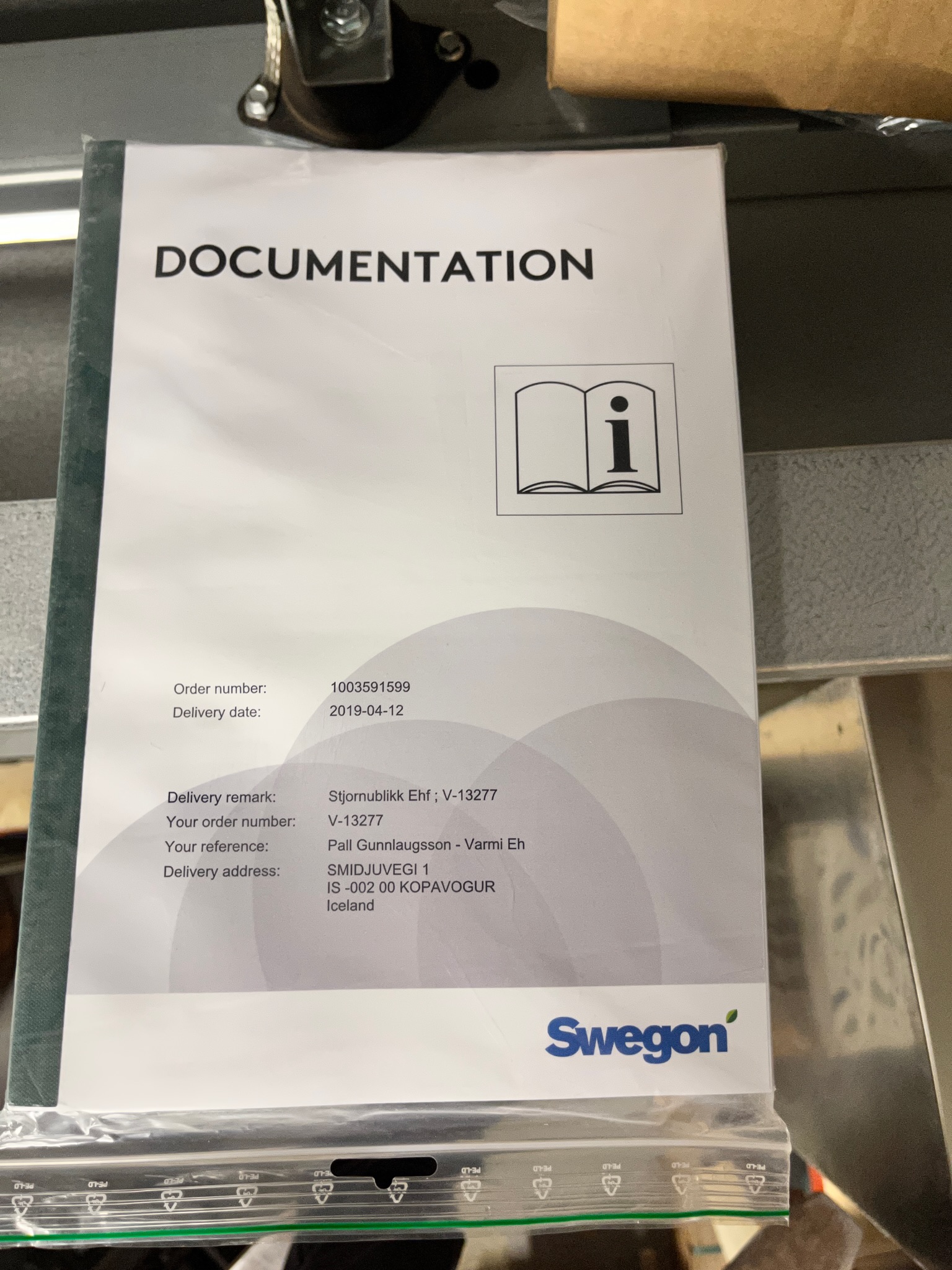 SELT / SOLD Swegon loftræstiskerfi 8