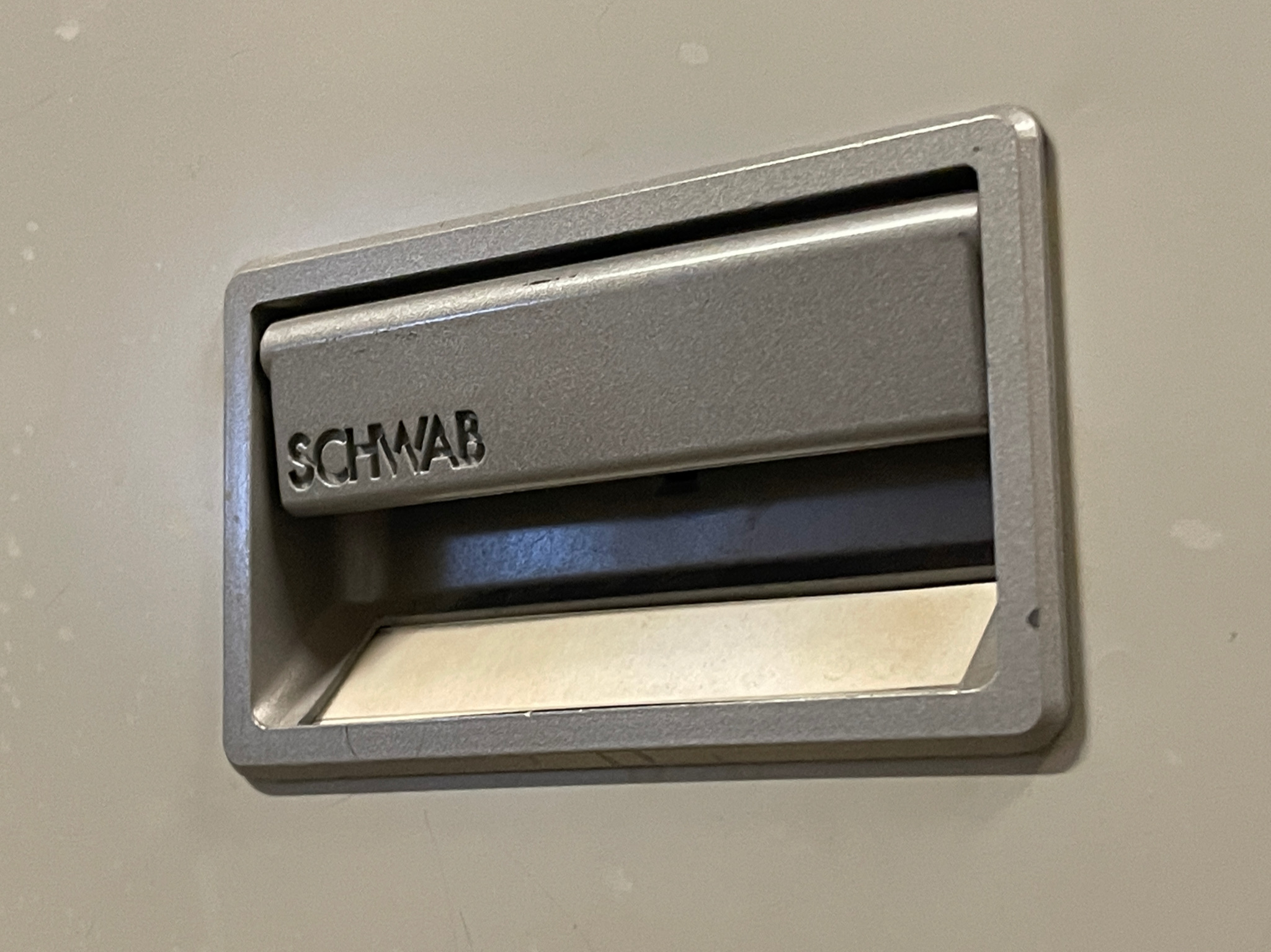 Selt/Endurnýtt-SCHWAB 5000 skjalaskápur eldvarinn 6