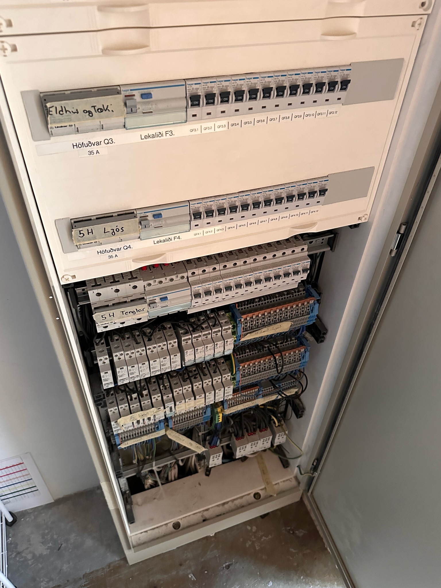 SELT / SOLD Rafmagnstafla 3