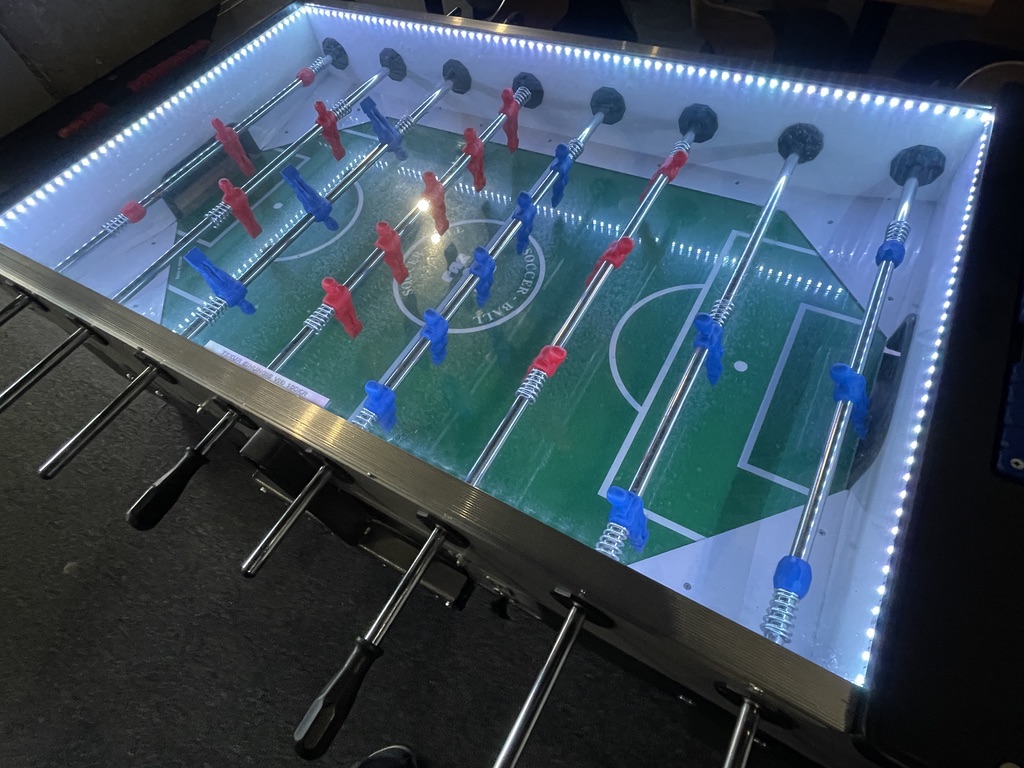 SELT / SOLD FAS Sports San Siro fótboltaspil - Ledlýsing- hljóðeinangrandi gler 3