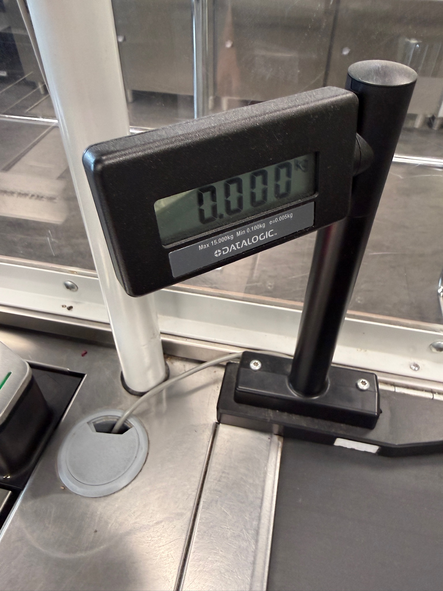 ITAB afgreiðslufæribandaborð, L382xB130sm. 9