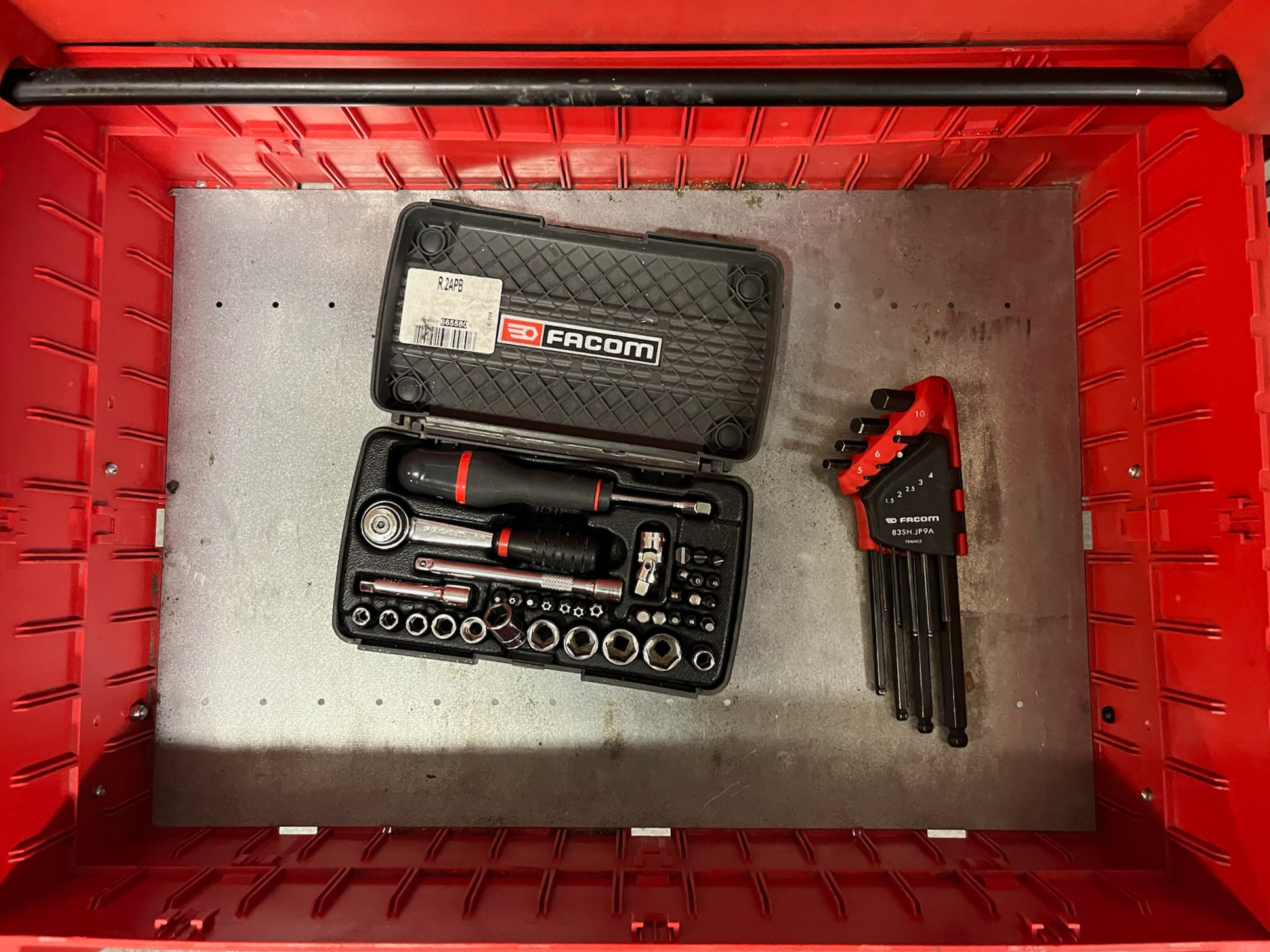 SELT / SOLD Würth verkfæraskápur, 5+2 skúffur - nr.12 10