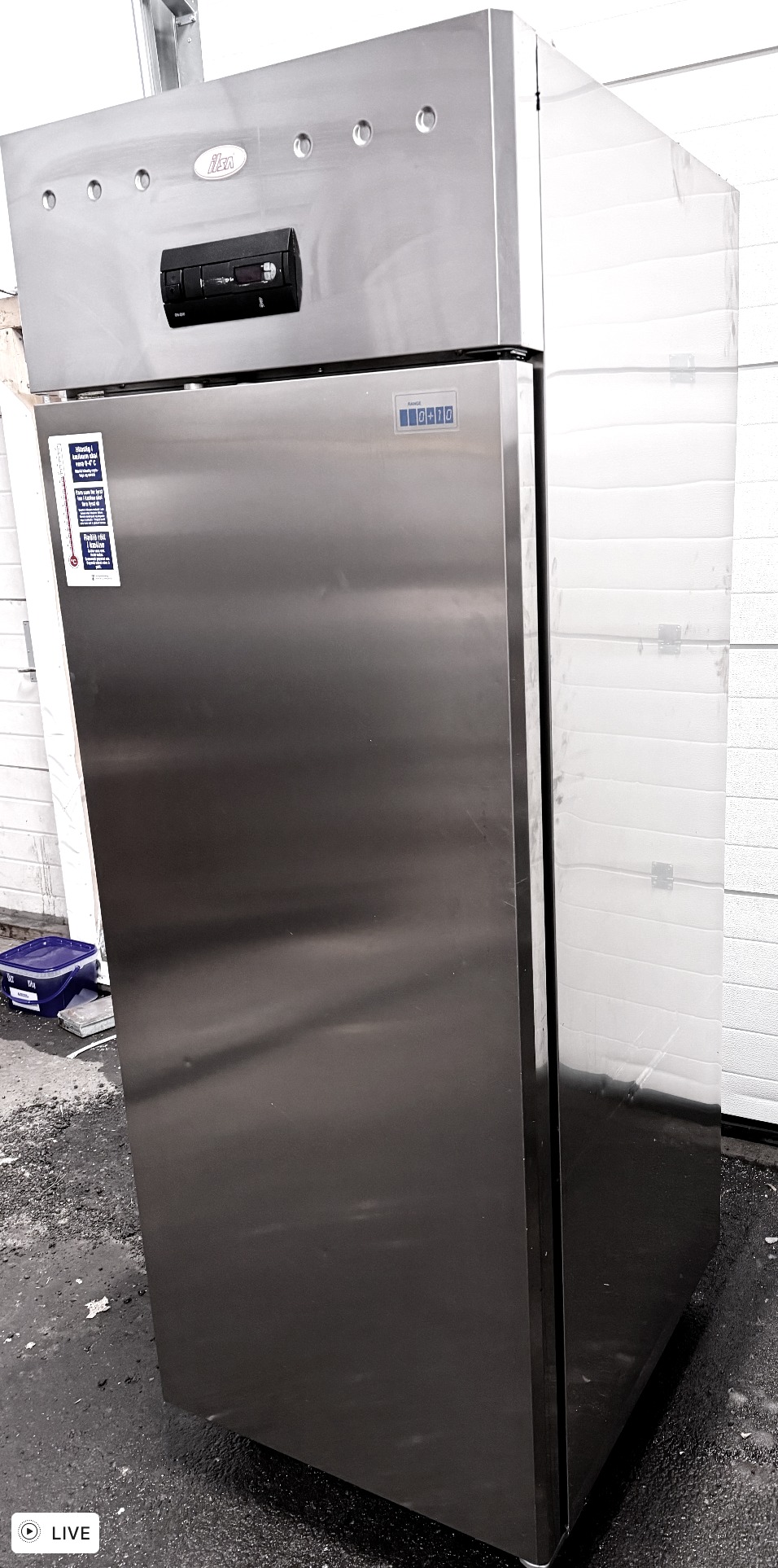 SELT / SOLD Ilsa 700 Harmony kæliskápur