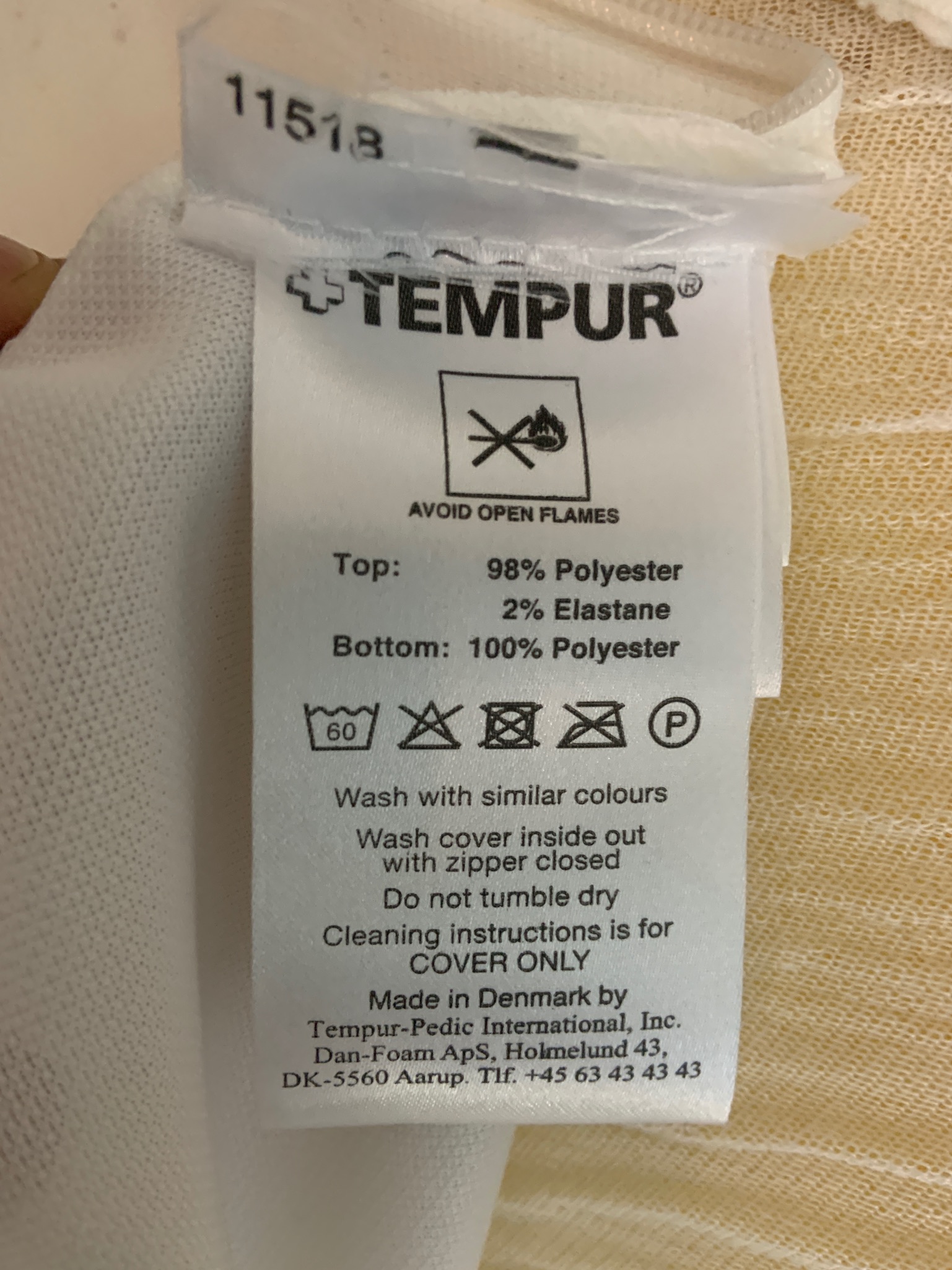 Selt/Endurnýtt-Tempur Cloud heilsudýna 13