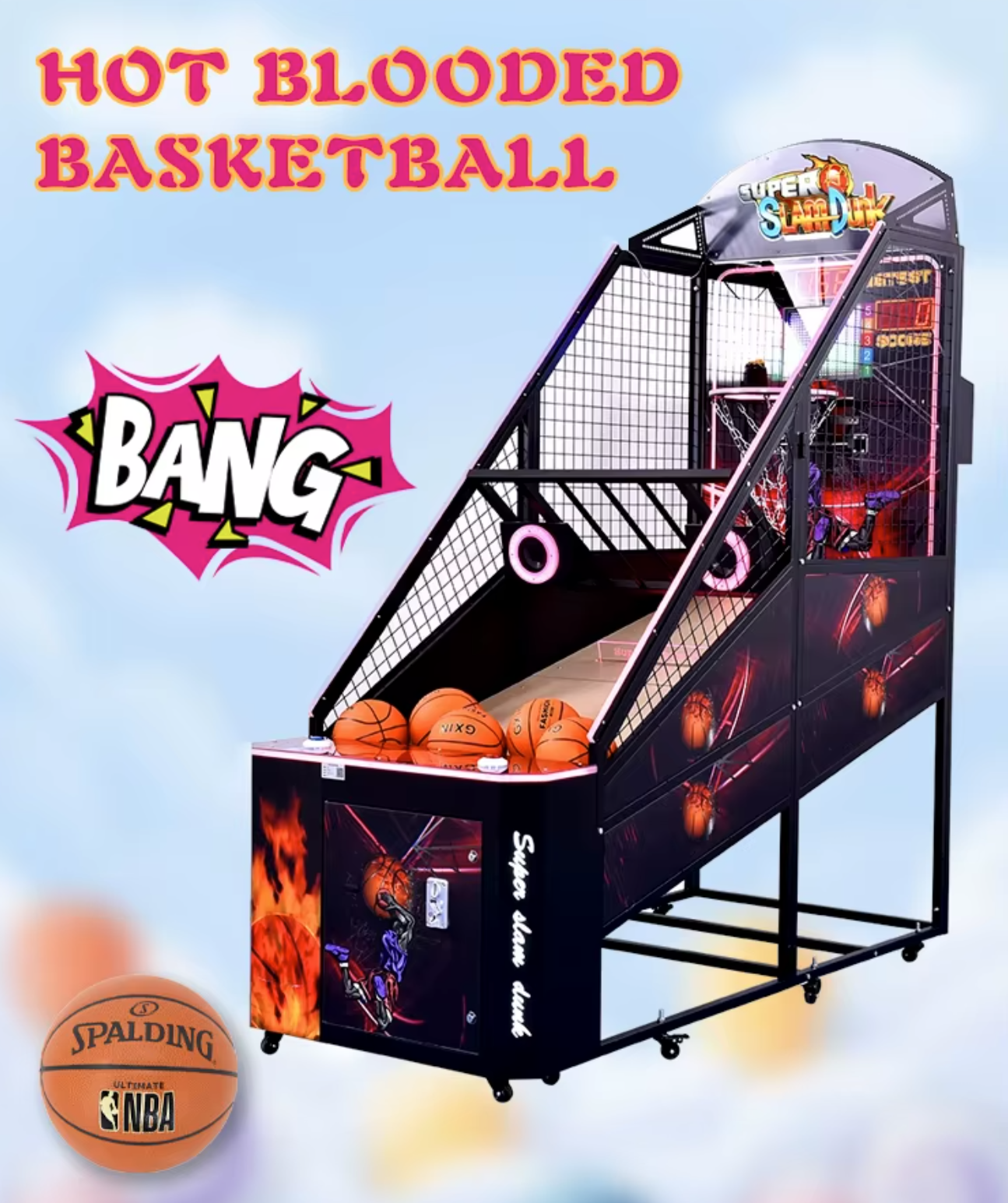 SELT / SOLD Körfuboltaspil – „Crazy Jam Dunk“