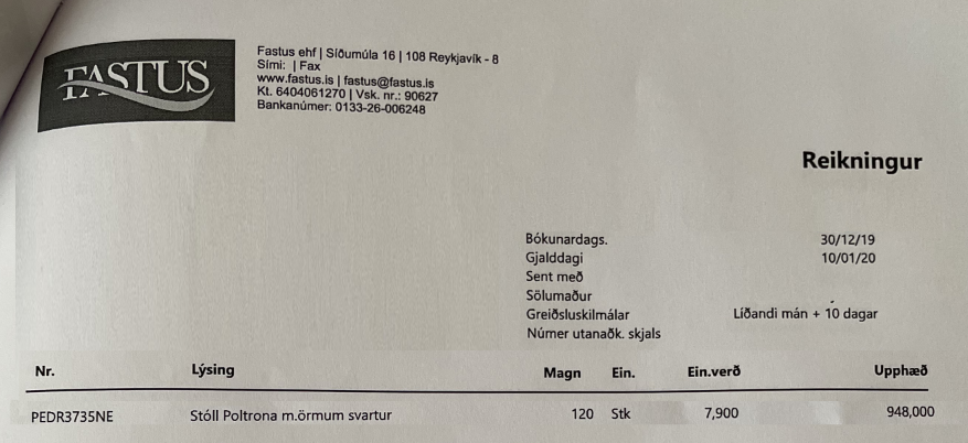 SELT / SOLD - Staflanlegir útistólar - léttir og sterkir - 110 stk. 5