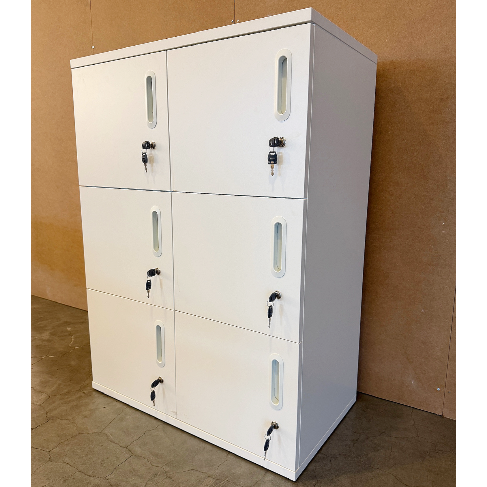 SELT / SOLD Herman Miller munaskápur frá Pennanum, 6 hólf
