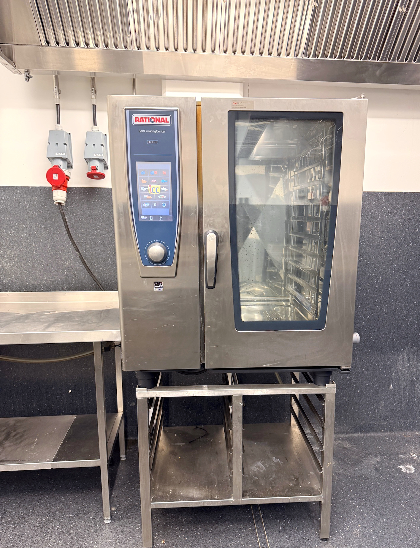 SELT / SOLD Rational Combi gufusteikingarofn, 10 skúffur