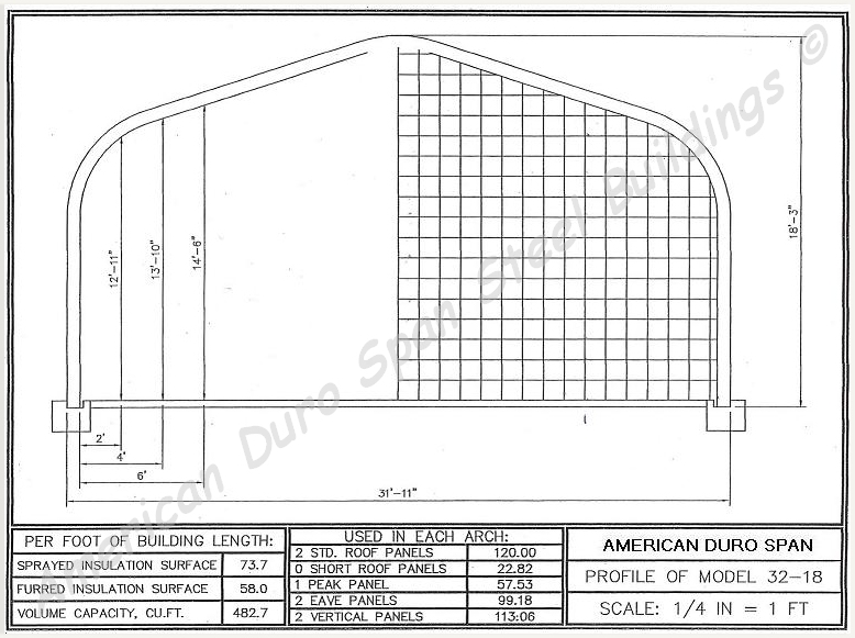 SELT / SOLD - Durospan - tækjahús - 250fm. 25mx10m -hurðar á báðum endum 15